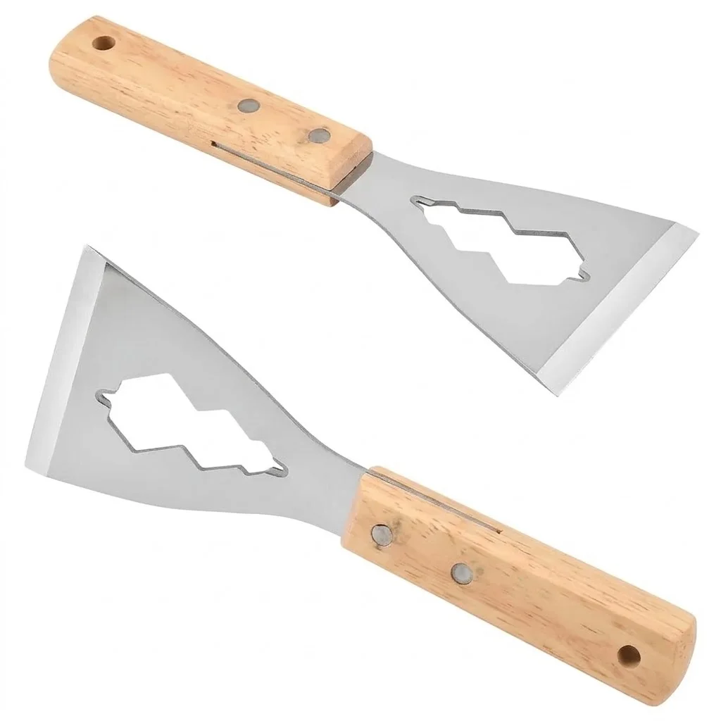 Stainless Steel Cement Shovel Tool Cleaning Knife Ash Scraper Decoration Shovel Multifunctional Extra Thick Hanging Knife Heavy