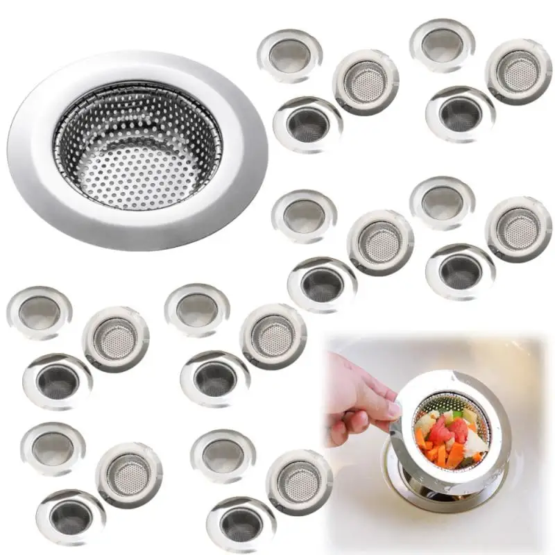 Kitchen artifact sink garbage stainless steel filter net sink sink sink bowl washing cage floor drain sewer anti-blocking