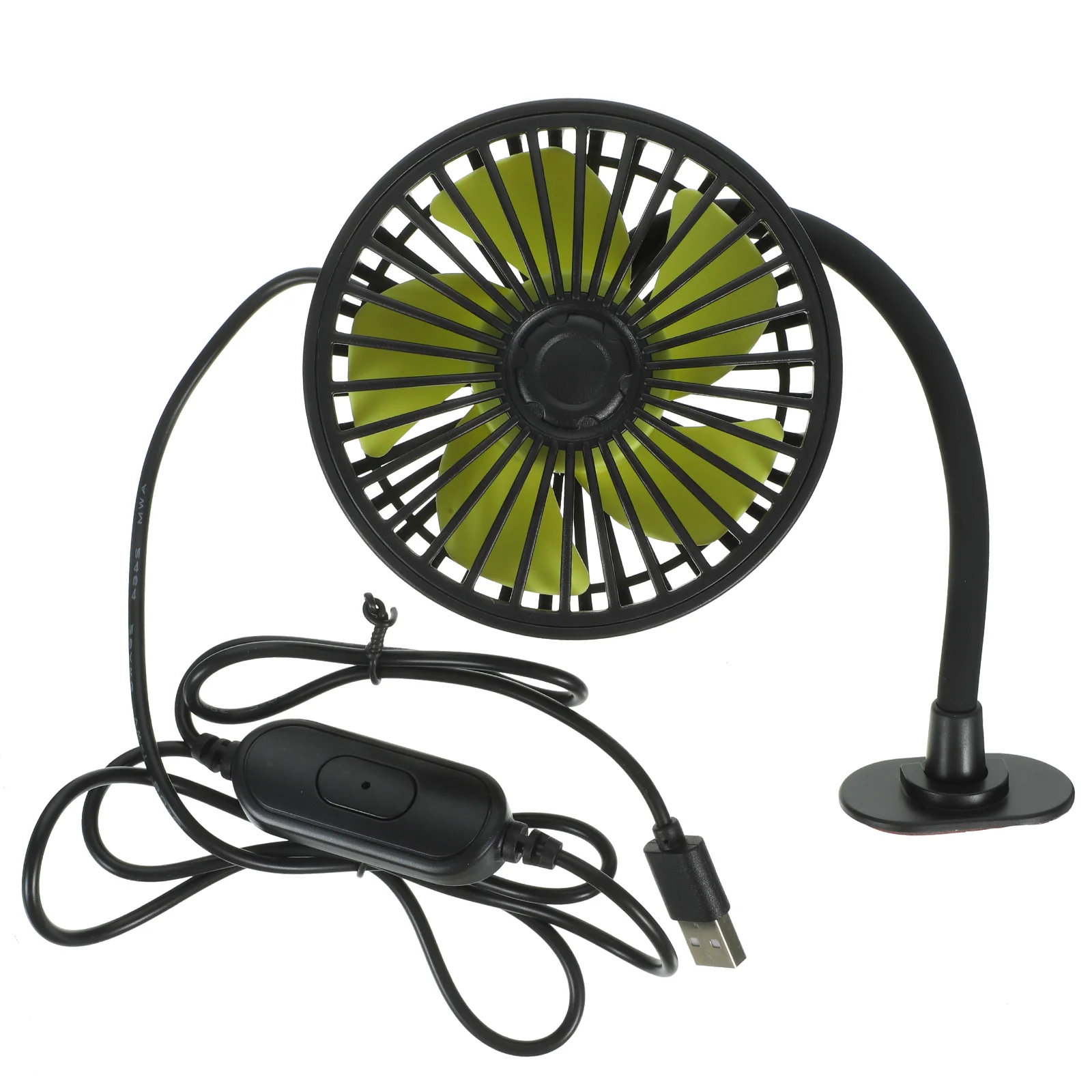 Backseat Car Fan Accessories USB Small Electric Universal Adjustable for Interior