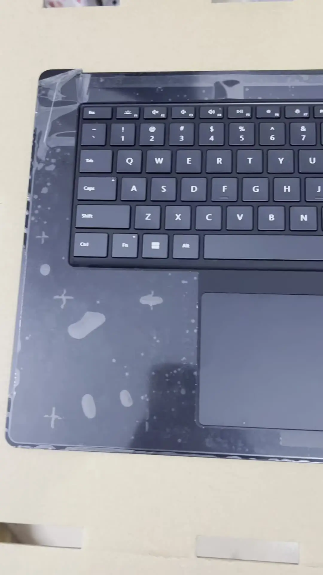 13.5/15インチ ノートPCキーボード 交換用 ブラック シルバー