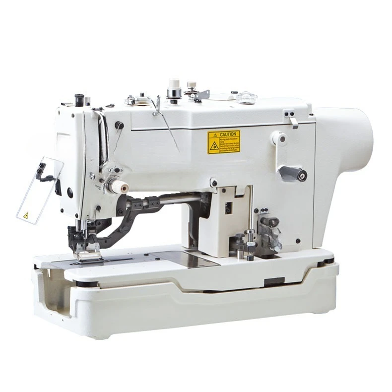 

Direct drive flat head keyhole machine, industrial electric punching machine, semi-automatic sewing equipment sewing machine