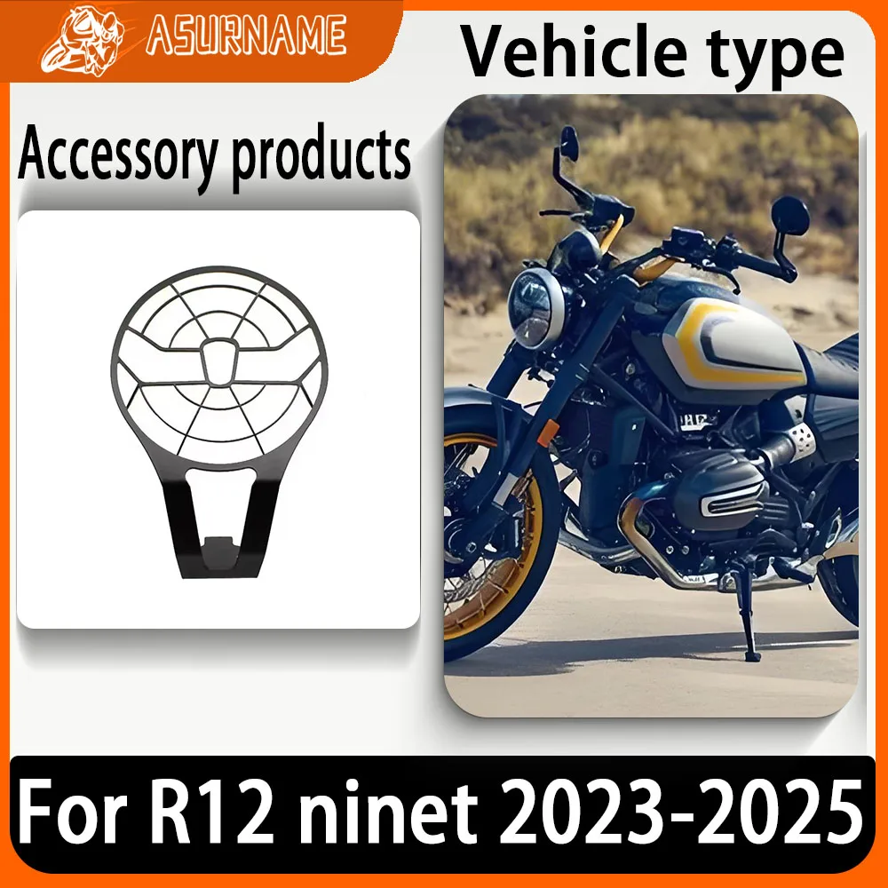 

For BMW R 12 R12 NINET R12NINET 2023 2024 2025- Motorcycle Accessories Headlight Grille Protection Guard Cover