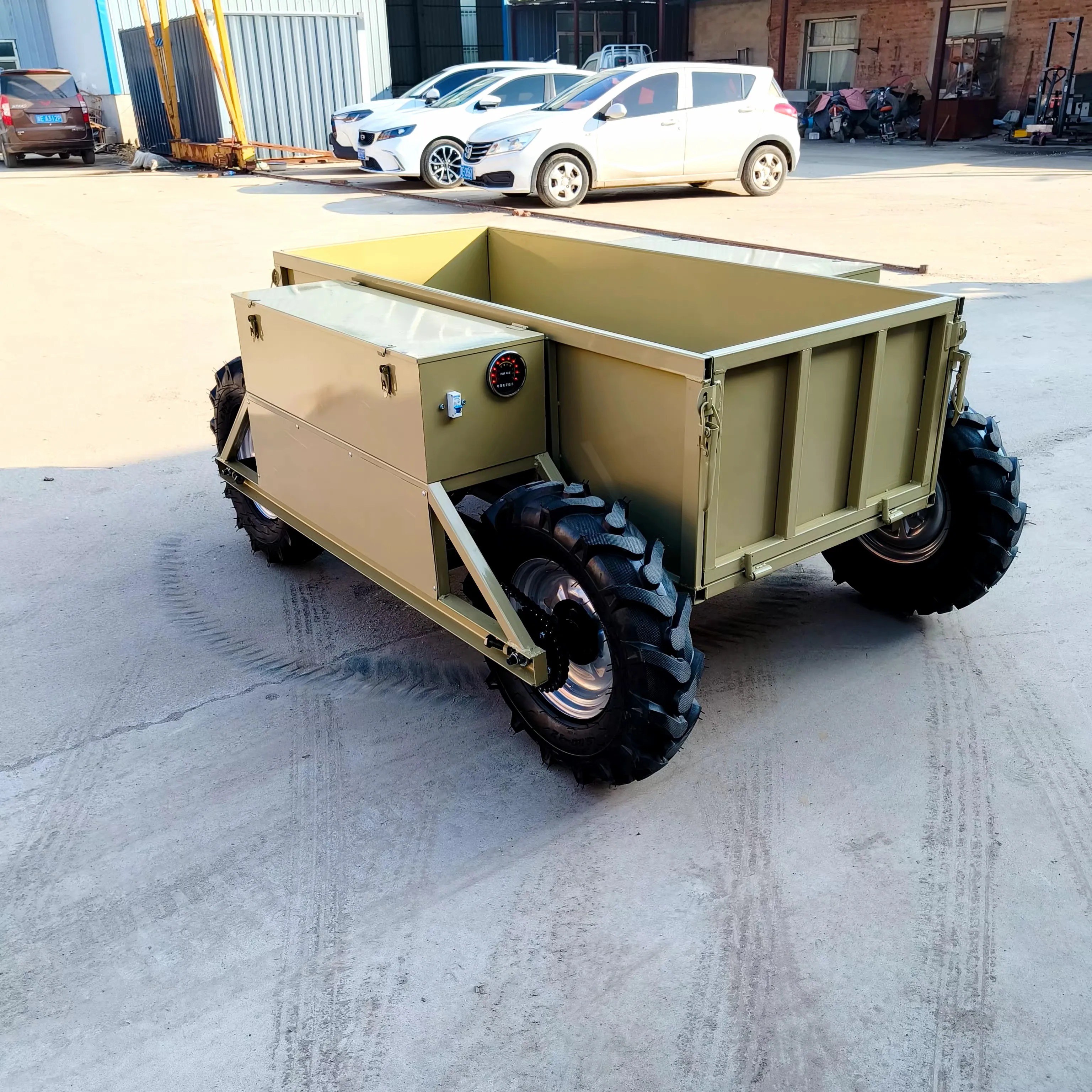 

Large-Capability Four-Wheel Off-Road All-Terrain Agriculture Climbing Vehicle Remote Control Motor China's Cheap All-Terrain