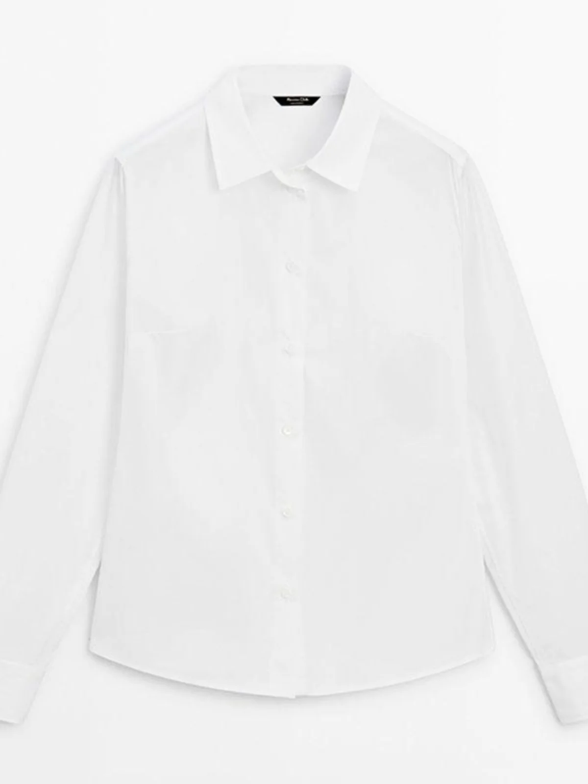 Casual commuter sle longo sve branco irt roupa interior para mulheres primavera nova chegada versátil escritório camada base inteligente