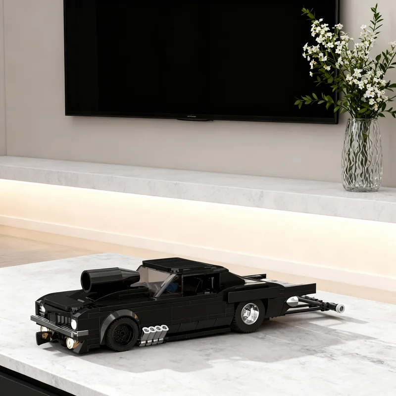 

380pcs MOC Camarosn Bonnie Lizzy Musi City Champions Model Building Christmas Gifts Blocks Construction Toy DIY Creative Idea