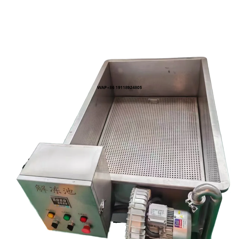 

Customizable Capacity 380V Automatic Frozen Food Thawing Machine for Meatballs with Core Motor and Pump Components
