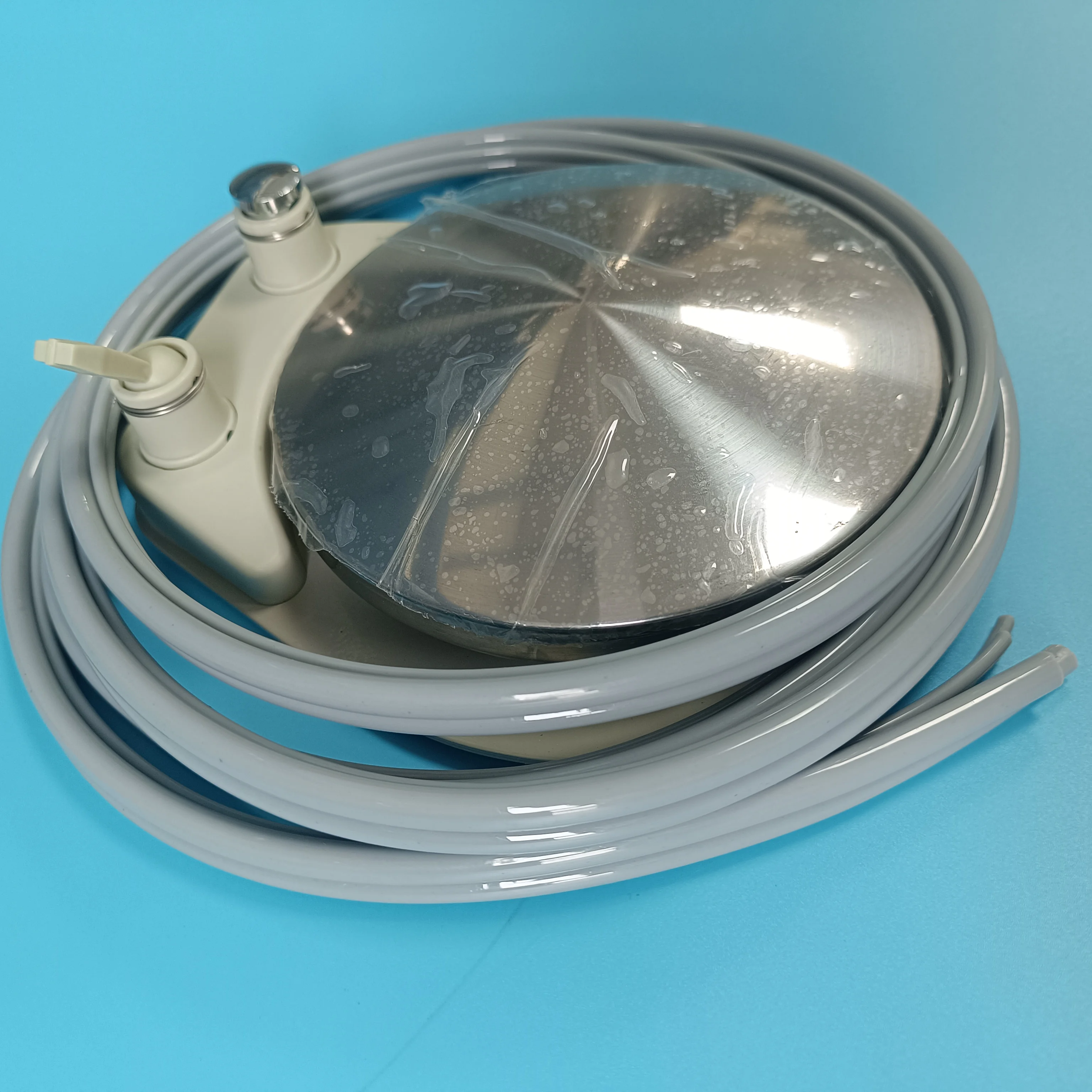 Dental unit/chair foot control ,Turbine Oral Valve Control Round Foot control Pedal Switch, 4 Hole Conventional Design parts