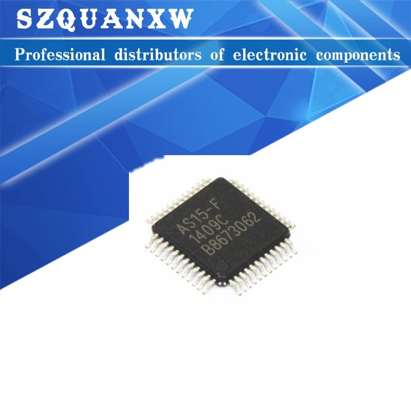 5PCS AS15-F QFP AS15F LQFP AS15-G AS15-U AS15-HG AS15-HF AS15 QFP-48 AS19-HG AS19-H1G AS19 new and original IC