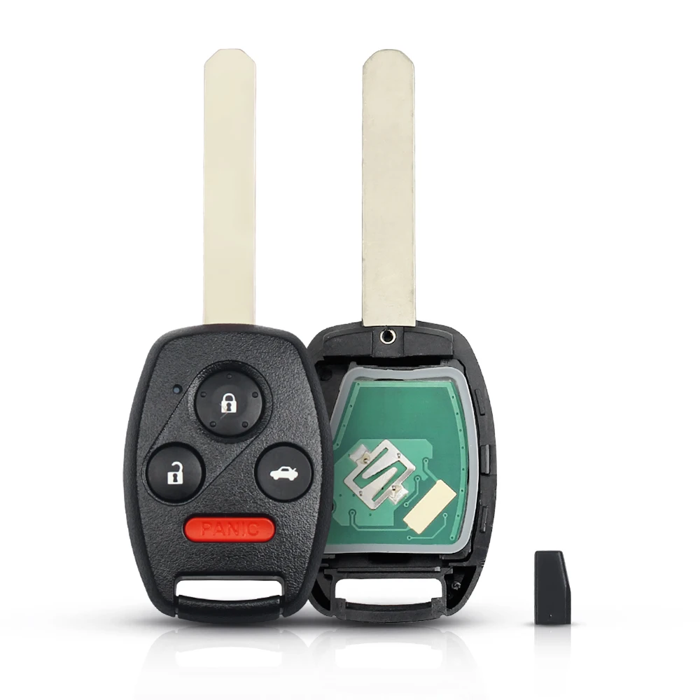 KEYYOU 313.8Mhz سيارة عن بعد مفتاح بدون مفتاح لهوندا أكورد أوديسي 2003 2004 2005 2006 2007 مع ID46 رقاقة كاملة مفتاح بعيد #6
