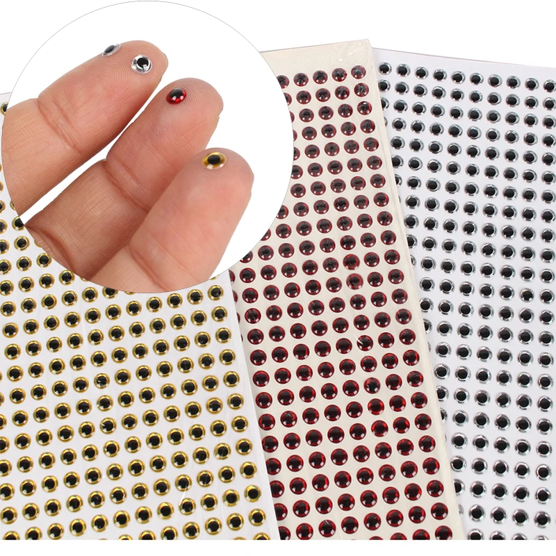 Ojos Holográficos 3D para Vinilos – Simulación Natural