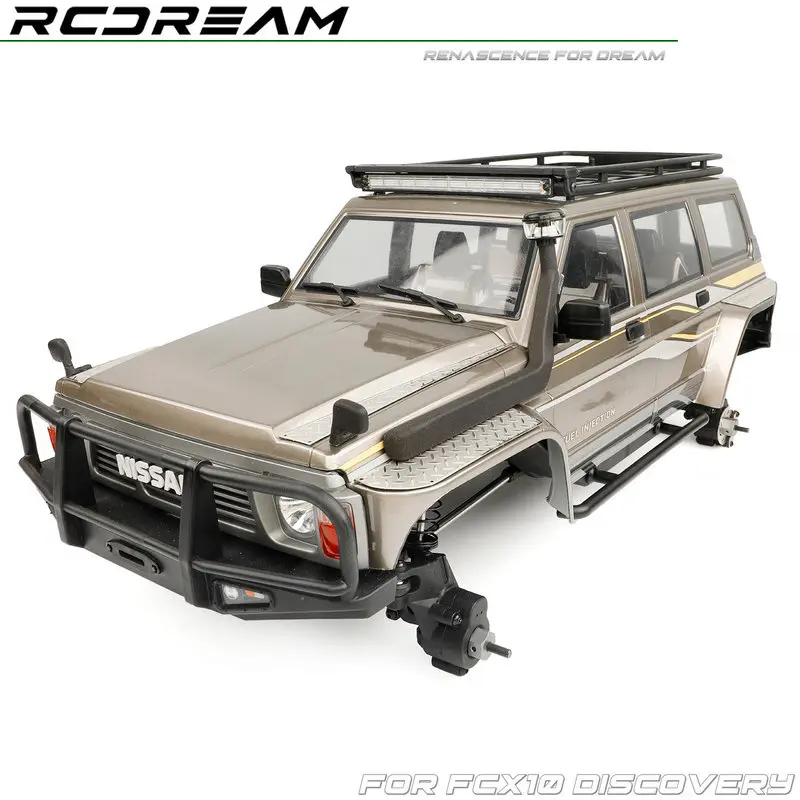 RCDream Transparent Sand Cup Snorkel Simulated Air Intake Wading Hose RC Upgrade Accessories For Yikong YK4107 1/10 Nissan Patro