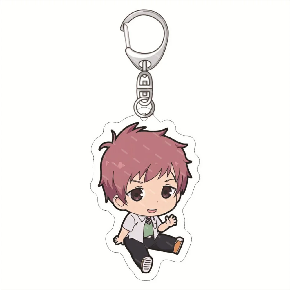 Hot Anime Ao no Exorcist Acrylic Keychain Stand Cartoon Model Action Figures Keyring Collection Model Toys Fans Gifts