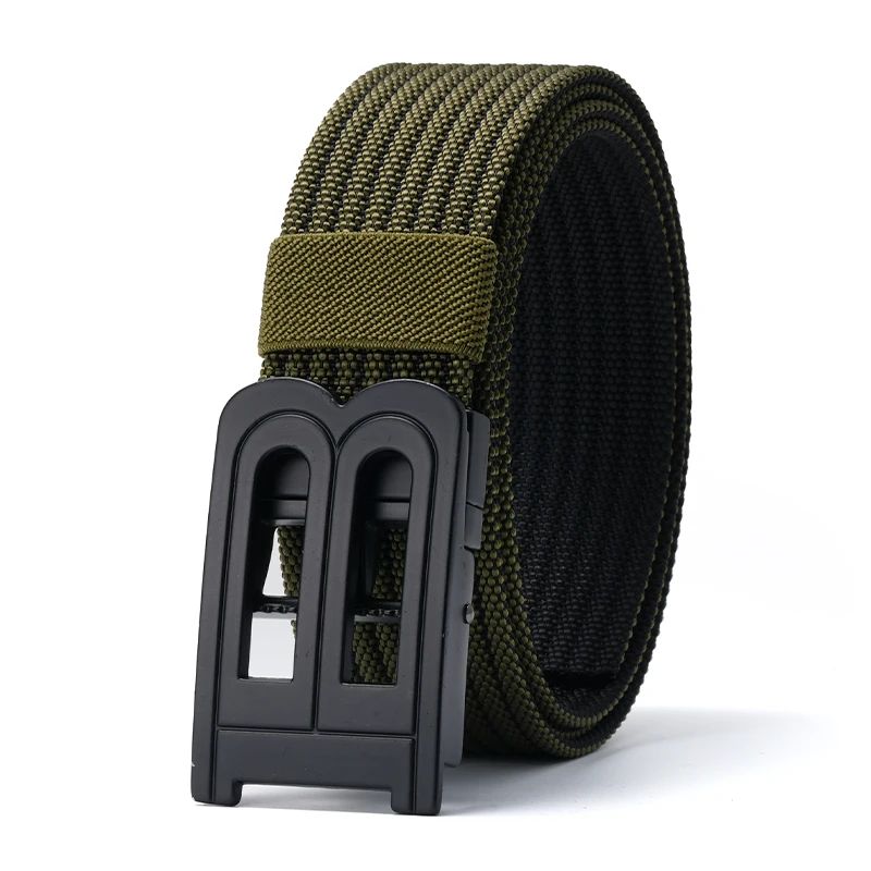 

Men's Belt Outdoor Tactical Belt Mountaineering cinturones hombre Belt Nylon Wide Waist luxury brand B Letter ceinture homme