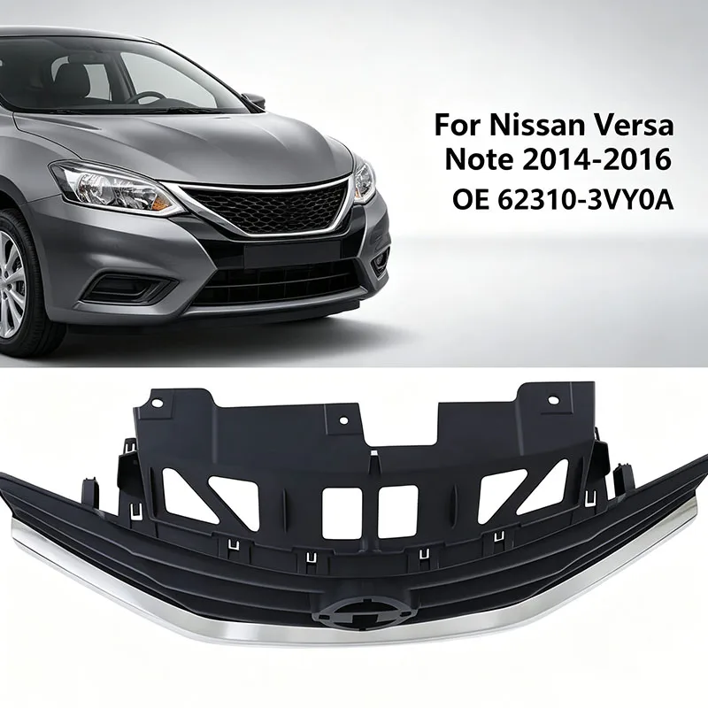 Front Grille Base For Nissan Versa Note 2014-2016 Grille Bracket OE 62310-3VY0A Auto Replacement Parts