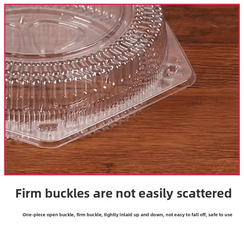 10 عبوات من صندوق كعكة الخبز للاستعمال مرة واحدة، معجنات الفاكهة، بيتزا الخبز، صندوق داخلي لحفلات أعياد الميلاد والتخييم في الهواء الطلق، صندوق تغليف المواد الغذائية السريعة