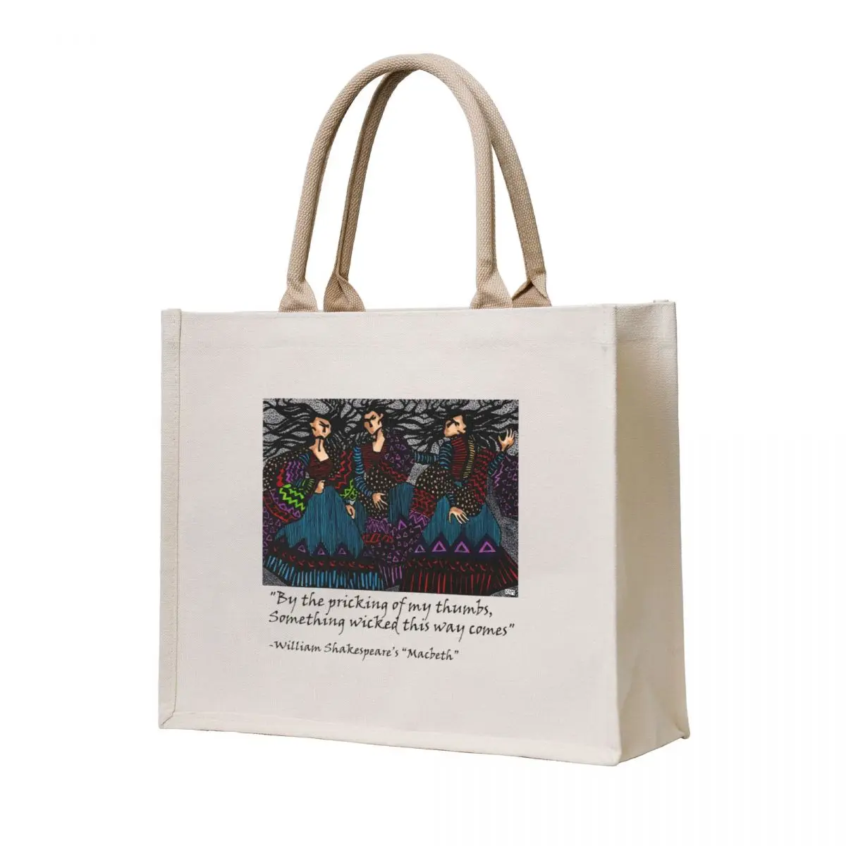 

Macbeth Witches - Something Wicked Tote Bag cute pouch bag Women's shopper custom bags