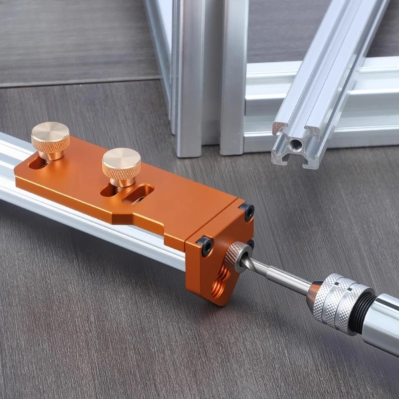 

Aluminum profile tapping furniture tapping aid