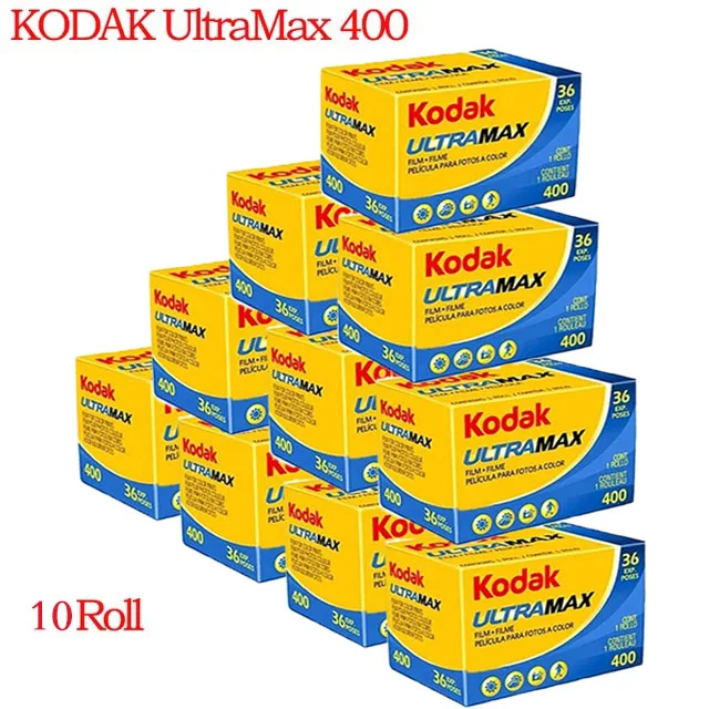 Original Kodak Film UltraMax400 Brand New 135 Color Film 36 Sheets of 35mm Film 36 Exposures for M35/M38/H35 Film Cameras