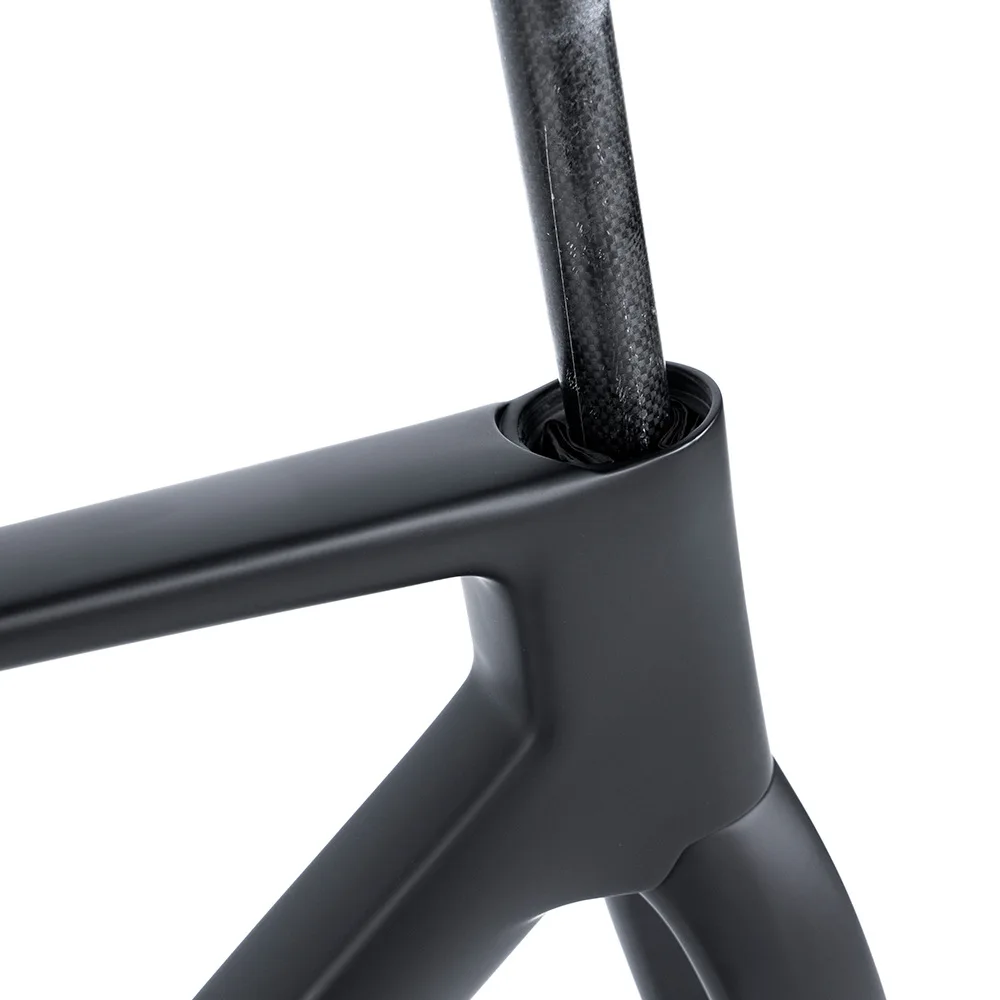 Super Light Carbon Fiber T1000 Disc Road Bike Frame UDH hanger  T47 Thread Max Tire 32C