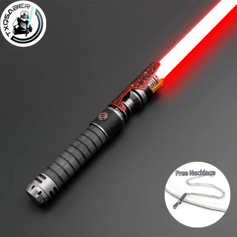 

TXQSABER Neo Pixel Lightsaber Metal Hilt With LED Strip Blade APP Control Gesture Ignition Jedi Cosplay Kids Toys-Relic Hunter