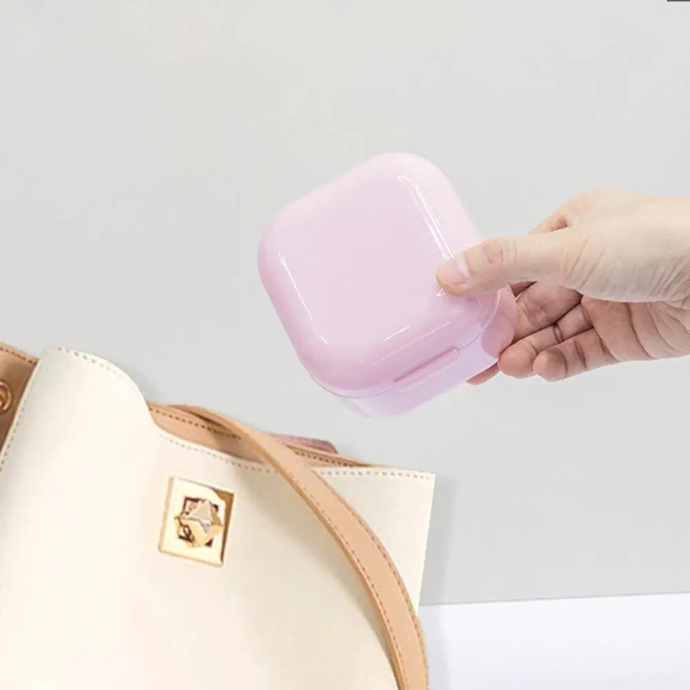 Portable Alcohol Disinfection Filter Cleaning Box Nail Drill Head Art Sterilization Tool Grinding Manicure Disinfection Box Z7Q5