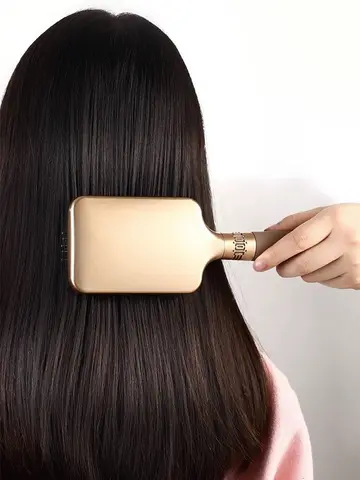 CALIYI Hair Massage Air Cushion Comb Brush Scalp Hairbrush Detangle Anti Static Salon SPA Hairdressing Styling Tool Oval Round