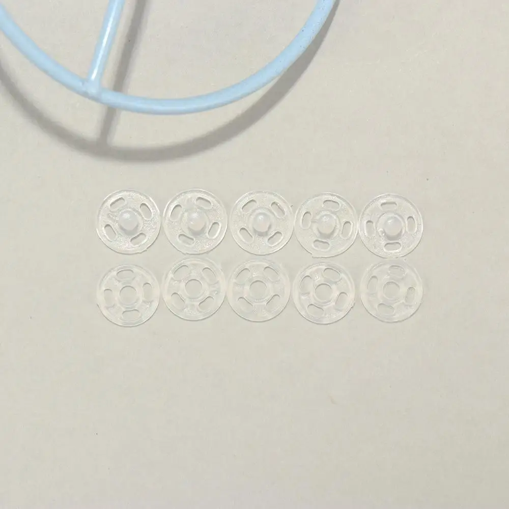 100pcs Plastic Handmade Snap Press Button Fasteners Stud Sewing