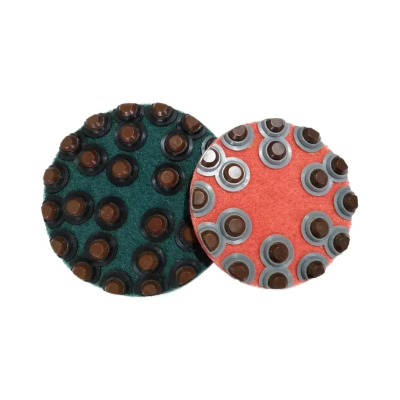 

Diamond polished floor mats 220mm and 270mm cleaning mats for effective polishing