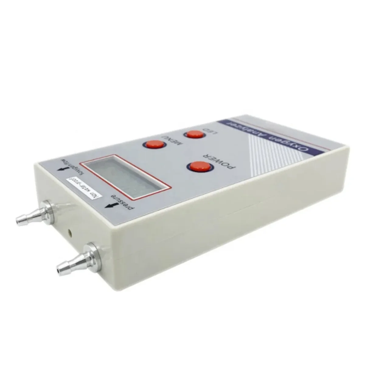 AA89 Penganalisis Oksigen Detektor Meter Konsentrasi Oksigen O2 Portabel Profesional 21%-100% O2 Meter Detektor Gas Steker UE