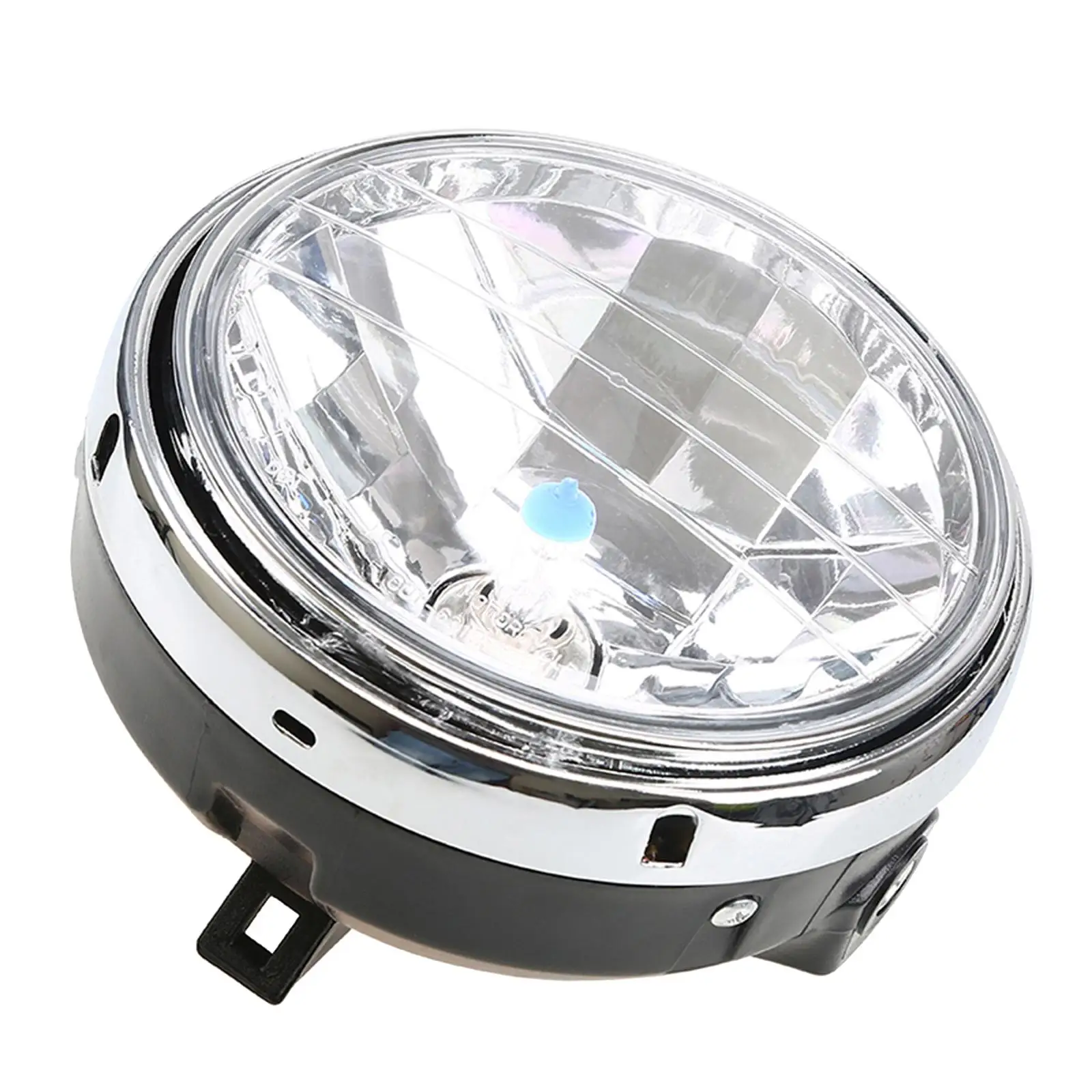 Motorcycle Chrome Halogen Front Headlight Headlamp 12V For Honda CB400 CB500 CB1300 Hornet 250 600 Motorcycle Head Light Lamp