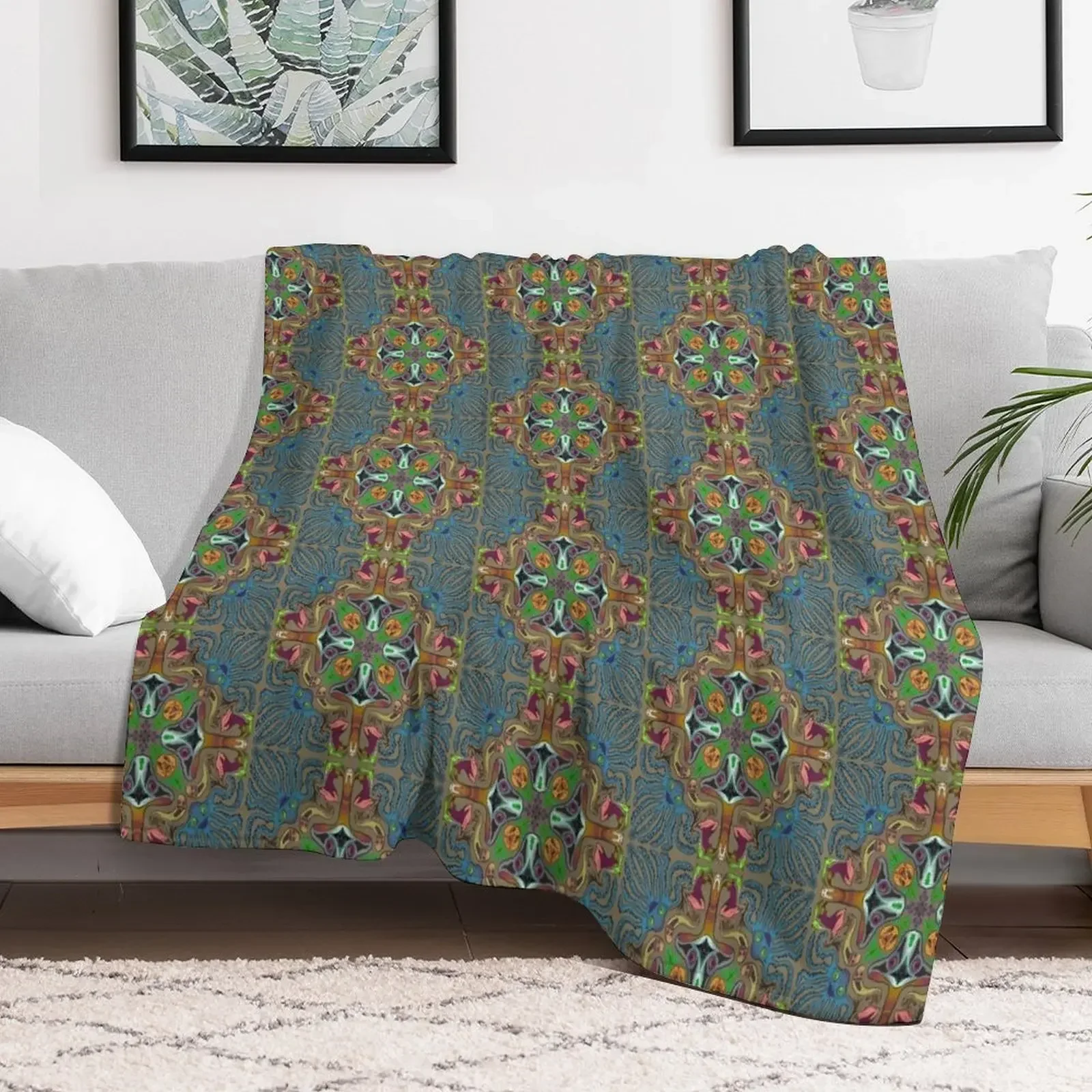 Funky Possession of the Mushroom Throw Blanket Summer Travel Luxury Throw Comforter Blankets