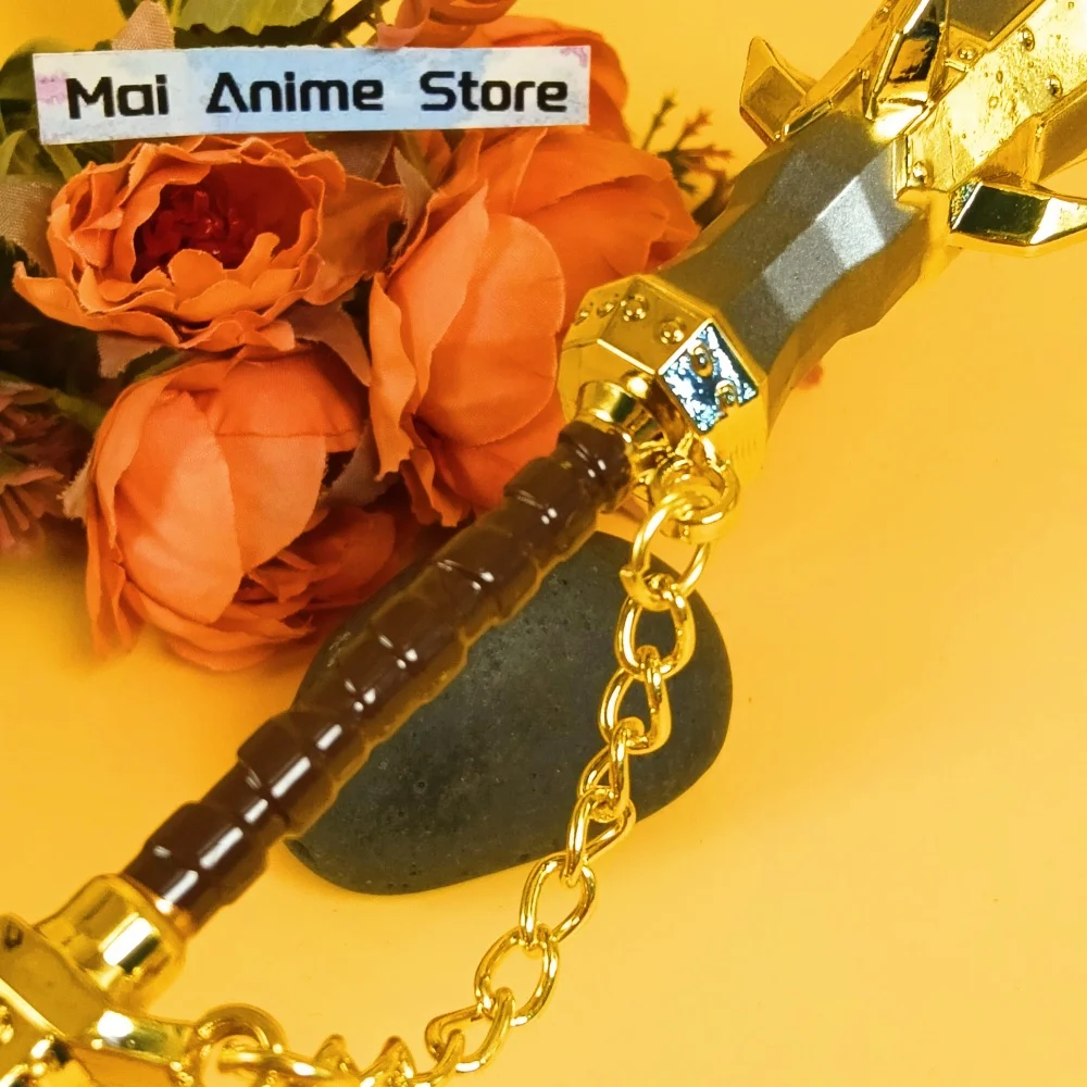 Espada de Metal Zelda Katana de 5,9 pulgadas y 15cm, tamaño Real, Katana Zelda japonesa, accesorio de Cosplay, sable samurái Original, cuchillo Ninja, juguete para regalo