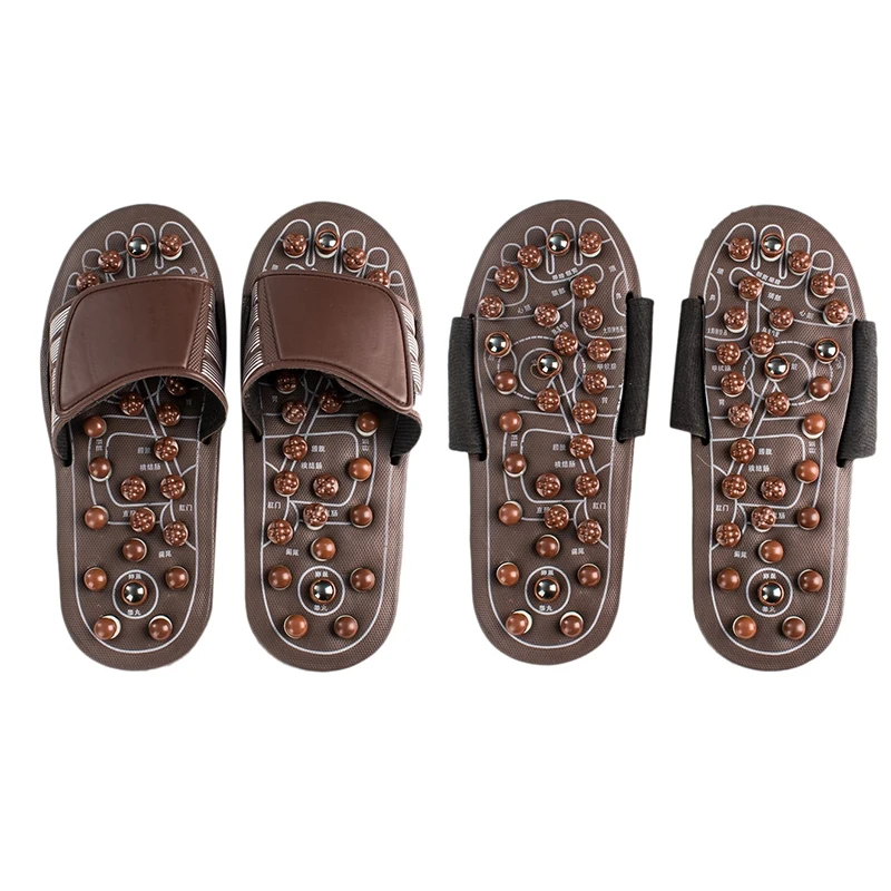 Acupressure Foot Massager Massage Slippers Shoes Reflexology Sandals Relief Plantar Fasciitis Arthritis For Men Women