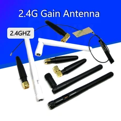 3dBi 2.4ghz WIFI Antenna SMA Male Router Bluetooth Antennas Wireless Module 2.4g Antena External Aerial RP-SMA-J spring