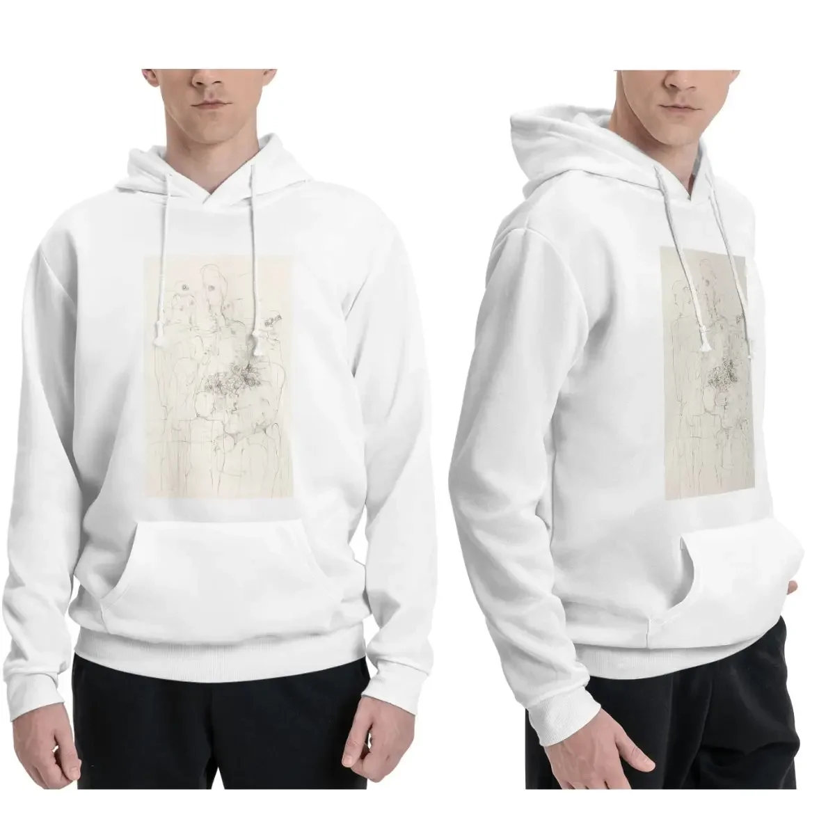 

3, толстовки без названия Zdzislaw Beksinski для мужчин и женщин, повседневный пуловер, толстовка в стиле хип-хоп, уличная одежда с длинными рукавами, осень-зима