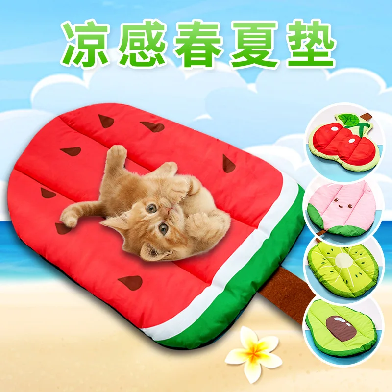 

Summer Cool Floor Mat for Cat and Dog, Universal Sleeping Mat, Pet Supplies, Four Seasons