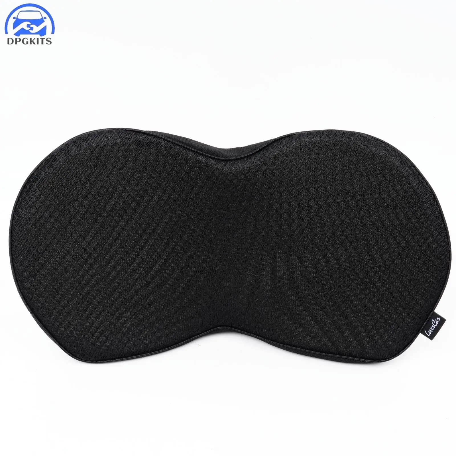

DPGKITS 2 in 1 Car Seat Cushion Universal Memory Foam Lumbar Pillow Support Breathable Non-Slip Comfort Pad For Driver Office