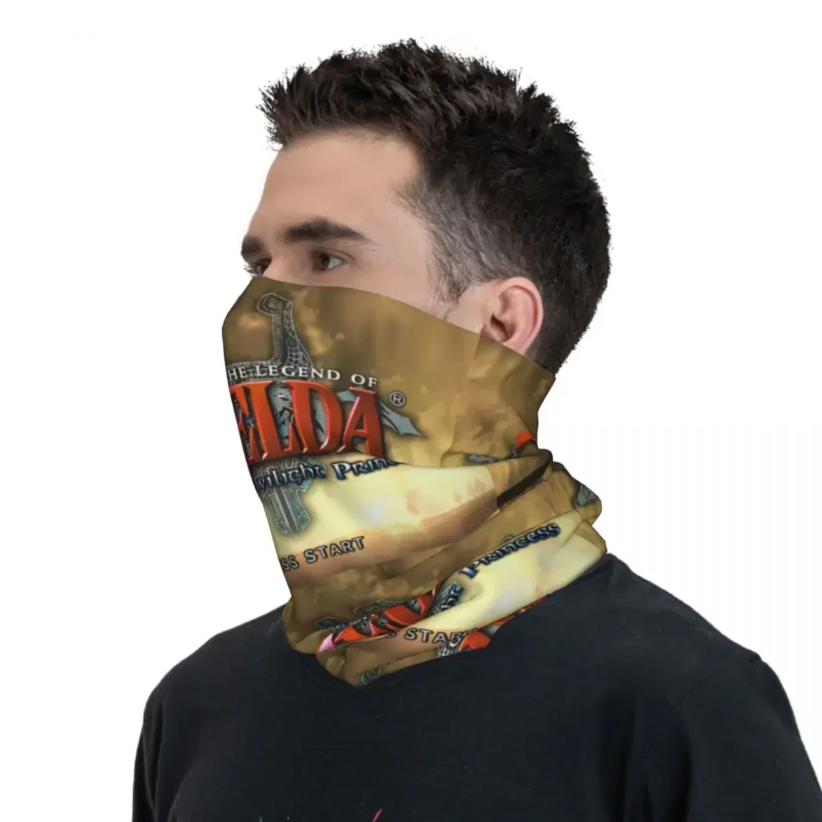 The Legend Of Zeldas-bufanda de ciclismo para hombres y mujeres, Bandana con estampado de polaina para el cuello, cálida, a prueba de viento, para adultos