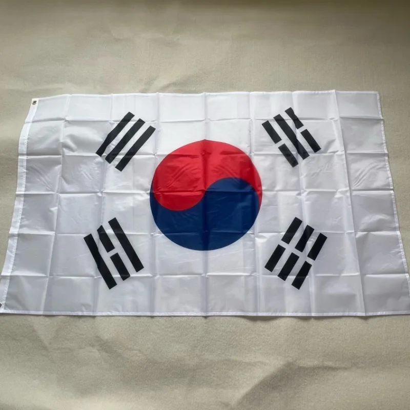 Bandera Corea del Sur en poliéster para decoración exterior - imagen 5
