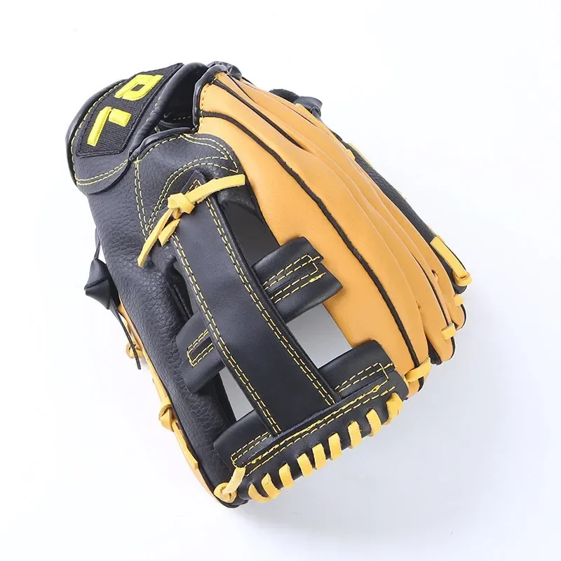 Leather Baseball Gloves 11.5-12.5 Inch Professional Catcher Mitt for Youth & Adult Softball Baseball Daily Training Equipment view 5