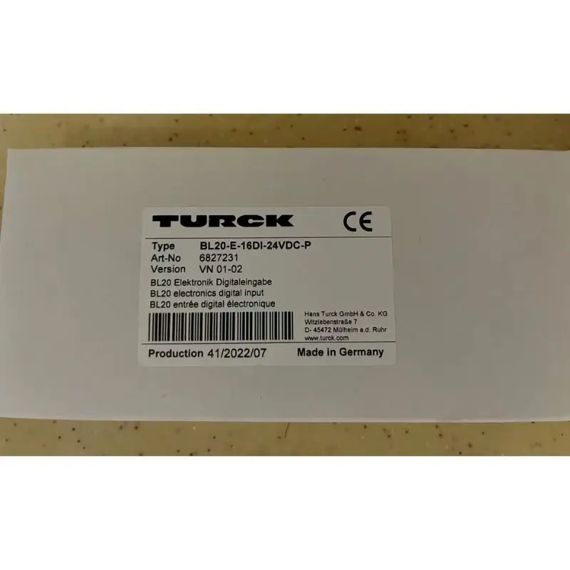 Brand New or Second-hand Test OK module BL20-E-16DI-24VDC-P If You Need Other Specifications, Please Consult