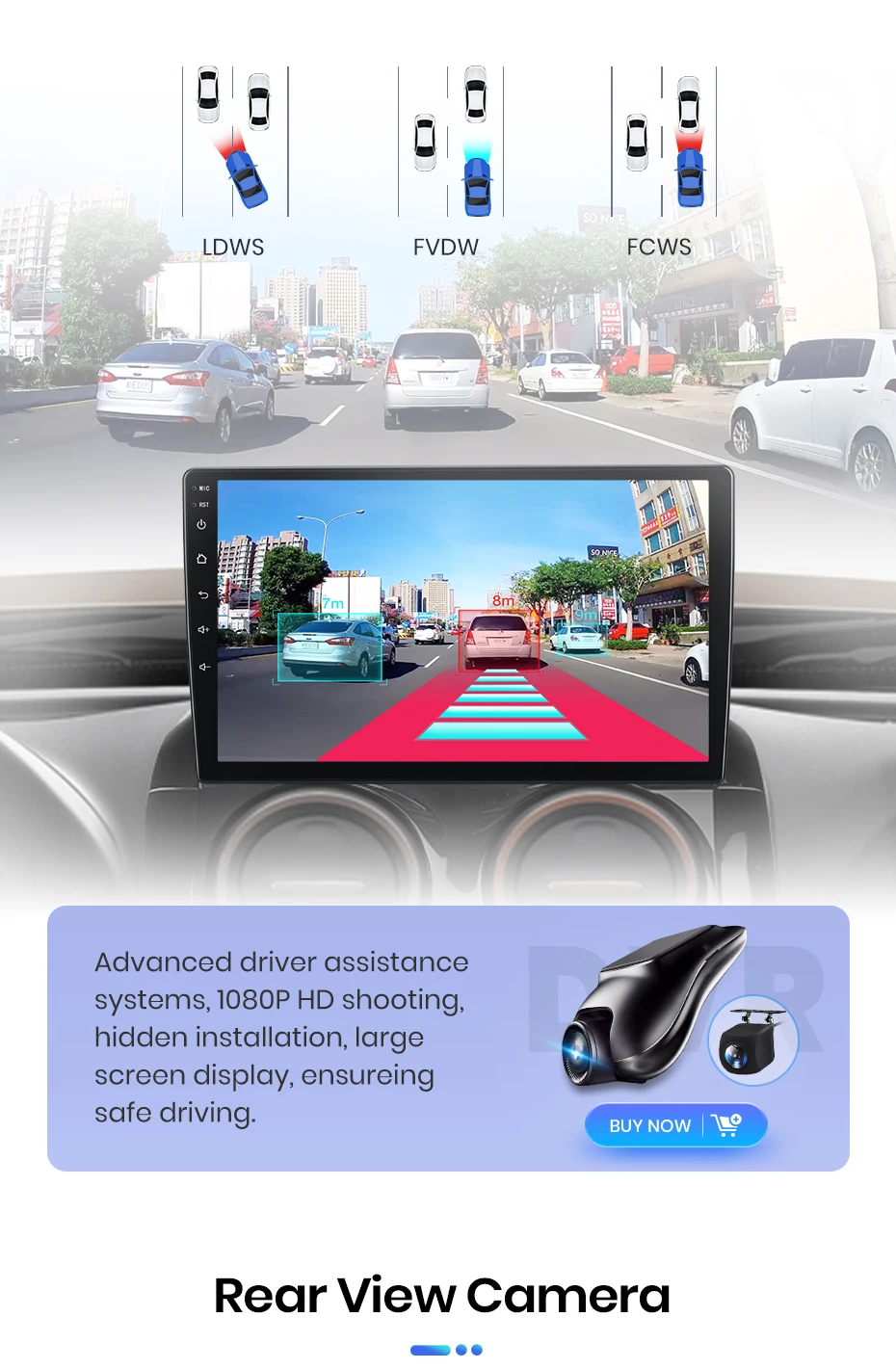 Junsun Autoradio für Renault Duster 2015 2016 2017 2018 CarPlay Android Auto FM RDS DSP BT GPS Navi SWC HD IPS Touchscreen Plug & Play Multimedia-Player Freisprecheinrichtung Original-Autostil-Haupteinheit – Detail 13