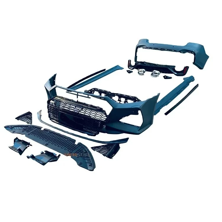 

New Body Kit RS7 Style Front Bumper Rear Bumper ABT Front Lip for A7 S7 2019 2020 2021