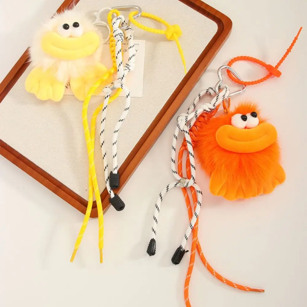 PP القطن القطيفة السجق الفم دمية المفاتيح رقيق جمع محشوة قوالب دمية كيرينغ حبل مضفر شنقا الديكور