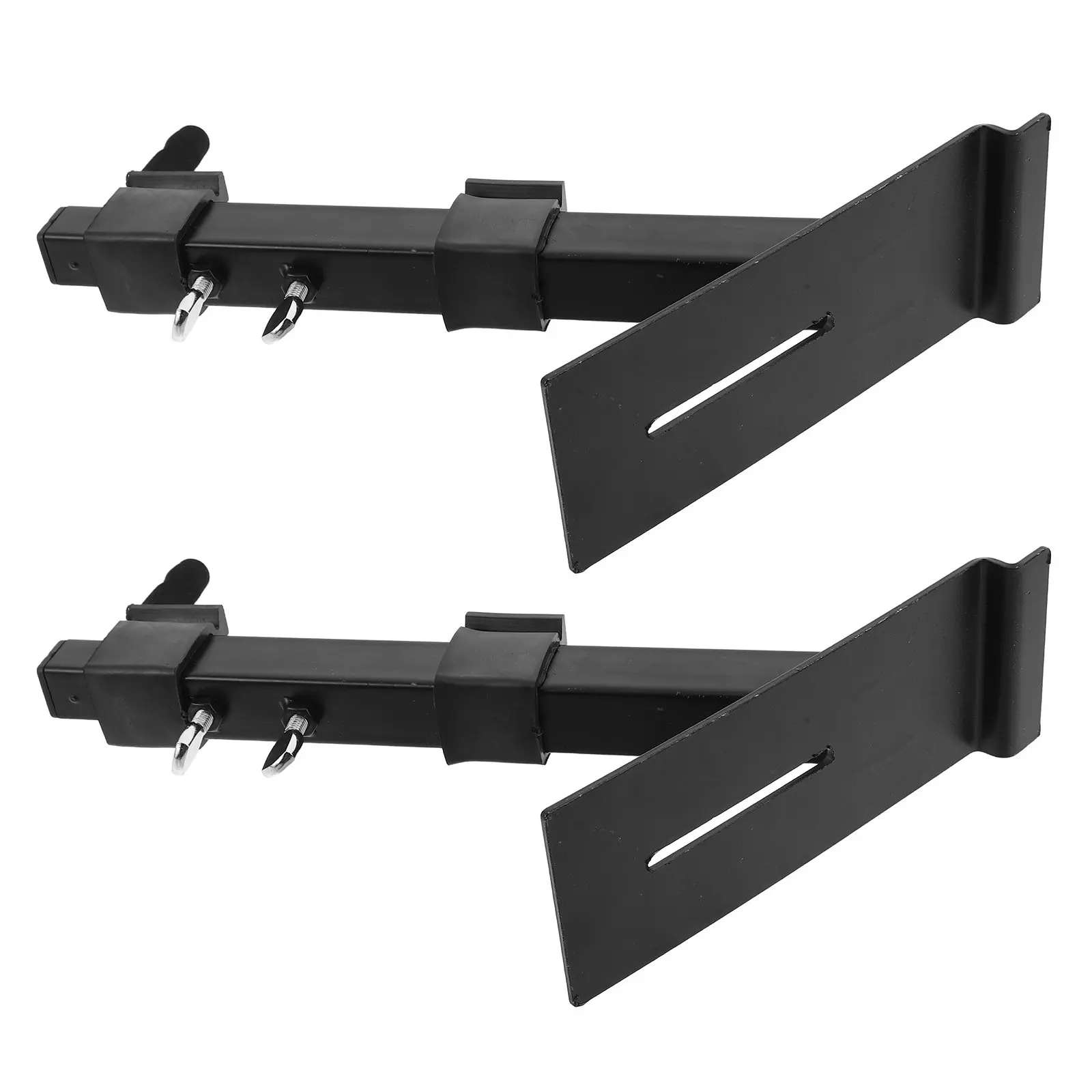 1Pair Adjustable Keyboard Wall Hook Metal Hanging Arms Piano Keyboard Wall Mount Storage Organizer for Studio Home Use