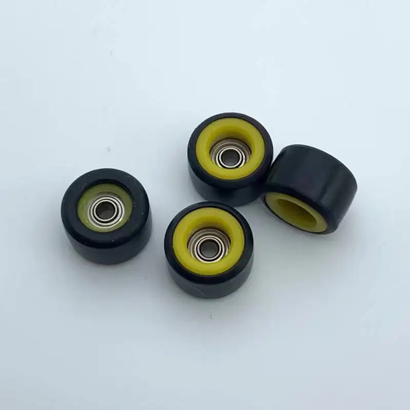 Double Layer CNC Fingerboard Wheels Professional for Finger Skateboard Toys