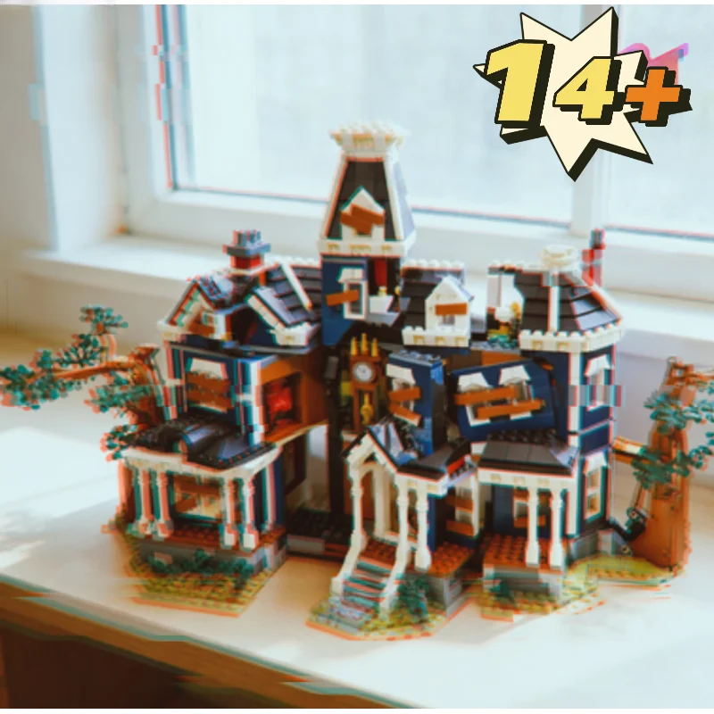 

2026 New 2593pcs Model Bricks Creel House Sets Creative Stranger Event Tv Series Building Blocks Toys For Birthday Party Gifts