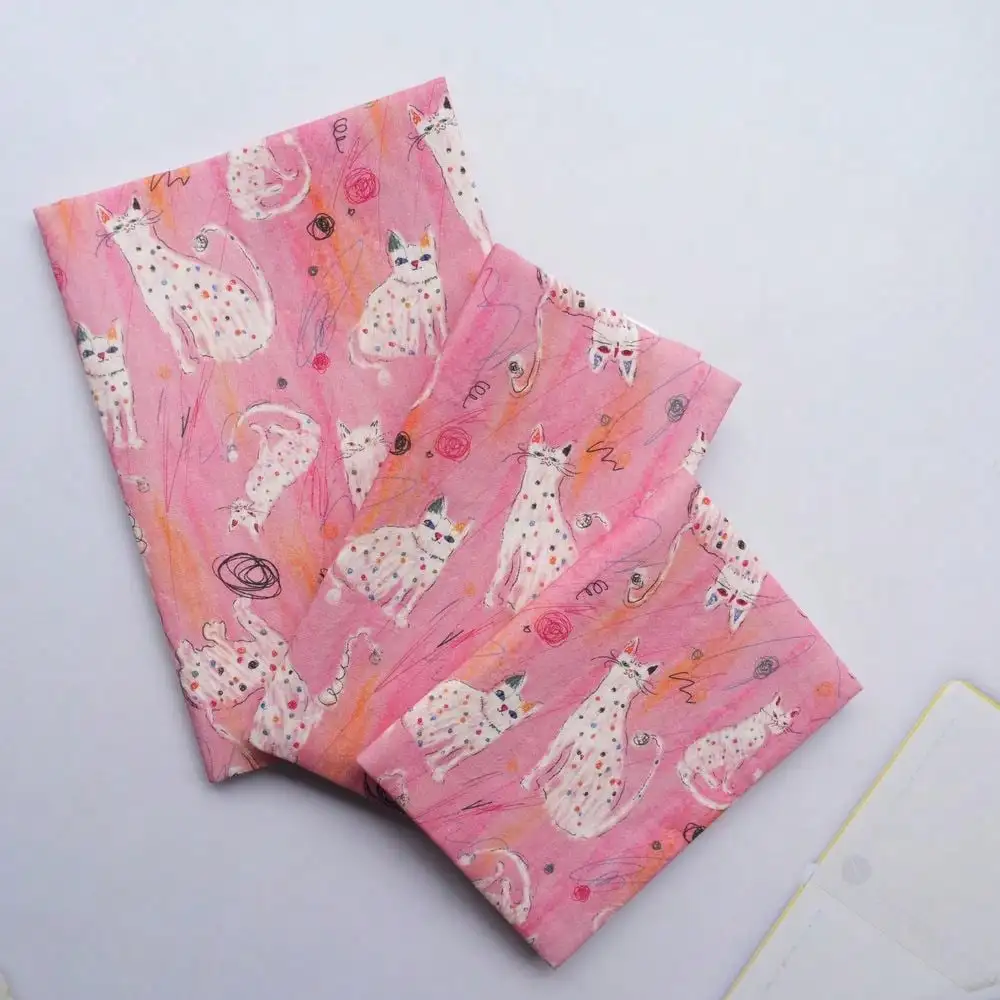 Fromthenon  A5 A6 Weeks Spotted Cat Book Cover Planner Protective Shell Journal Cover Protector Office Stationery Supplies
