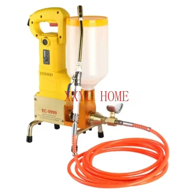 Epoxy Injection Pump Epoxy / Polyurethane Foam Grouting Machine Steel Hose Concrete Repair Crack 999  810/910/1300W