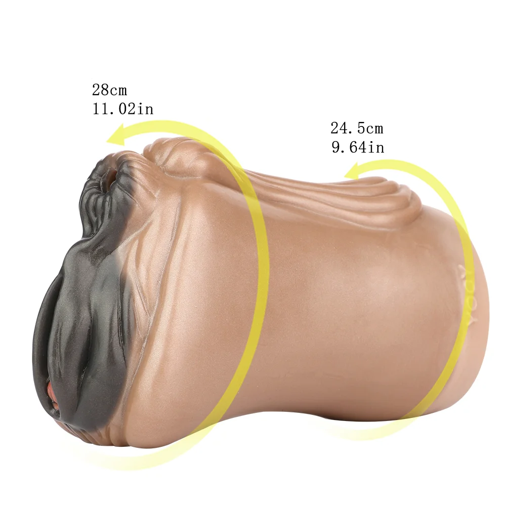LUUK Horse Silicone Realistic Male Masturbator with Vagina and Anal Pocket Pussy Male Stroker Adult Sex Toys for Men